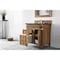 James Martin Vanities Brittany 30in Single Vanity, Saddle Brown, w/ 3 CM Charcoal Soapstone Quartz Top 650-V30-SBR-3CSP - alternate 2